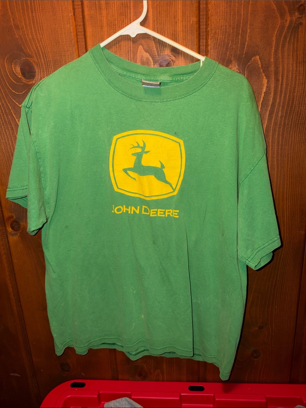 John Deere Green T-Shirt with Yellow Logo